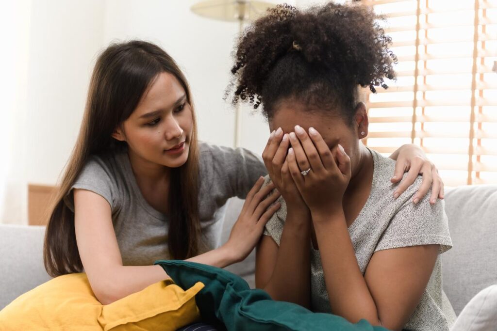 A woman who knows how to help someone with anxiety